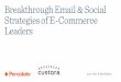 Breakthrough Email & Social Strategies of E …pages.custora.com/rs/custora/images/Custora_Percolate...4. We send win-back campaigns to churning customers. 5. Predictive analytics