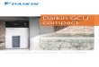 Daikin GCU compact · 2020-07-08 · The GCU compact sets a completely new standard for energy efficiency and space. Comprising an area of only 0.36m2 (GCU compact 315/320) or 0.64m2