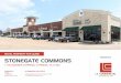 RETAIL PROPERTY FOR LEASE STONEGATE COMMONS · 2020-05-05 · POPULATION 1 MILE 3 MILES 5 MILES Total population 6,690 54,515 178,325 Median age 32.2 32.8 33.2 Median age (male) 31.5