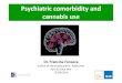 Psychiatric comorbidity and cannabis use · Dr. Francina Fonseca Institut de Neuropsiquiatria i Addiccions Parc de Salut Mar 25709/2014. UNODC, 2014 Cannabis use. EMCDDA, 2013 Cannabis