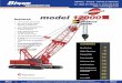 Manitowoc 12000 Product Guide - Bigge Crane and Rigging Co. · product guide features • 110t(120USt)LiftCapacity • 397mton-m(2,880ft-kips) MaximumLoadMoment • 70,1m(230ft)Heavy-LiftBoom