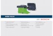 Betriebsanleitung WBE 4110 - Bosch Wheel Service · tion and operation of the WBE 4110 and must always be heeded. 2.3 Electromagnetic compatibility (EMC) The WBE 4110 satisfies the