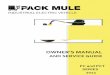 Pack Mule Manual - PC Series - May2012 - Reviewpackmule.com/pdf/pack-mule-pc-series-manual.pdf · All Pack Mule vehicles are designed for use on smooth surfaces in and around industrial