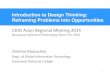 Introduction to Design Thinking: Reframing Problems into ... · Introduction to Design Thinking: Reframing Problems into Opportunities CDIO Asian Regional Meeting 2014 Kanazawa Institute