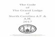 The Code of The Grand Lodge of North Carolina A.F. … Code of...SEC. 2-1 SUPREME MASONIC POWER. ..... 4 SEC. 2-2 SOVEREIGNTY OF THE GRAND SEC. 2-3 OTHER GRAND 