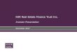 KKR Real Estate Finance Trust Inc./media/Files/K/KKR/reports-and...KKR Real Estate Finance Trust Inc. Investor Presentation November 2017 68 68 70 217 217 218 180 180 182 142 142 145