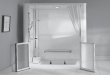 SHOWER CUBICLES - Chiltern Invadex · 2018-07-23 · FRONT ENTRY SHOWER CUBICLE - MODEL 75 Standard doors Tri-fold doors FRONT ENTRY SHOWER CUBICLE - MODEL101 FRONT ENTRY SHOWER CUBICLE
