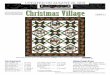 Christmas Village · Village Scenic - White 4248-11 Poinsettia Border Stripe Black – 4249M-99 Ornaments - Cream 4250M-44 Poinsettia - Cream 4251M-44 Fir Trees - Black 4253-99 Christmas