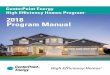 2018 Program Manual - CenterPoint Energy · 2018-03-13 · CenterPoint Energy between September 1, 2017 and November 30, 2018 (as determined by the CenterPoint Energy permanent meter