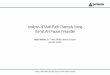 Analysis of Multi Path Channels - Matlab...Evaluating IEEE 802.11ax (Wi-Fi 6) without Commercial WLAN Hardware Matlab models allow evaluation of WLAN standards before commercial hardware