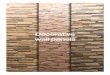 Decorative wall panels · INCOGNITO Wood species: reclaimed wood, softwood Surface: 3D Panel size: 720 mm x 100 mm Thickness: 14mm - 29mm. Wall panel ROSA Wood species: birch, ash,