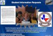 Student Information Requests · 2019-11-19 · Student Information Requests Information Services and Applications (ISA) Posted by Tammie Bartkowiak –Technical Assistant June 7,
