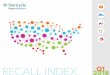 RECALL INDEX Q1 2018 - Stericycle Expert Solutions · 2018-05-07 · To track trends in food, pharmaceutical, and medical device recalls, the Stericycle Recall Index uses information