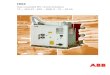 Gas insulated MV circuit-breakers 12 40.5 kV - 630 …gislebork.pl/images/wylaczniki-i-styczniki-SN/HD4...The nameplate, located on the front panel, enables all the circuit-breaker