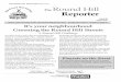 THE ROUND HILL REPORTER March 2015 The Round Hill Reporter · 2016-03-14 · THE ROUND HILL REPORTER March 2015 2 Printed for the Round Hill Society by my room. Living on Round Hill