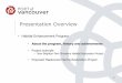Habitat Enhancement Program - Port of Vancouver...2017/11/21  · Presentation Overview • Habitat Enhancement Program • About the program, history and achievements • Project