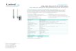 698-960 MHz/1710-2700 MHz LTE Direct Mount Omnidirectional ...€¦ · LTE Direct Mount Omnidirectional Antenna: ANT-DS-OC69271 0115: Any information furnished by Laird Inc. and its