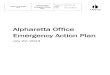 Alpharetta Office Emergency Action Plan Resources/Employee...Safety and Health SOP Alpharetta Emergency Action Plan Policy No.: 003 Rev 10 Page: 7 Date: 07/22/2013 OFFICE EVACUATION
