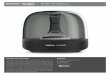 AURA STUDIO 2 - Harman Kardon€¦ · Aura Studio 2 delivers the impeccable, high quality Bluetooth audio streaming you’ve come to expect from a Harman Kardon product. Equipped
