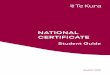 NATIONAL CERTIFICATE · for a level 2 certificate • met the NCEA Level 1 Literacy and Numeracy requirement. Endorsed National Certificates You can gain NCEA certificates endorsed