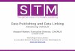 Data Publishing and Data Linking - National Academies of ... · 1. Increase visibility & discoverability of data (and articles) 2. Place data in the right context to enable proper