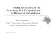TIGRE Environment for Extending R & E Capabilities in ...vhowle/Seminars/SciComput/...TIGRE Environment for Extending R & E Capabilities in Reservoir Simulations TTU Sci Comp Seminar