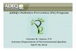ADEQ’s Pollution Prevention (P2) Program...ADEQ’s boilerplate “Continue P2 Training Goal” available after initial training completed Plan forms – Initial Boilerplate Training