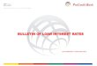 BULLETIN OF LOAN INTEREST RATES - procreditbank.com.al€¦ · LOAN & OVERDRAFT GUARANTEE WITH DEPOSIT Deposit and Loan/ Overdraft with same currency TDA covers 110% of loan amount