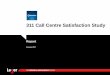 311 Call Centre Satisfaction Survey · Q1: Overall, how satisfied were you with your experience with the most recent call to 311? Overall Satisfaction In 2016, a high majority (91%)