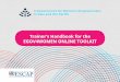 Trainer’s Handbook for the EGOV4WOMEN ONLINE …This Handbook is primarily targeted at faculty members and trainers of public administration training institutes at the regional,