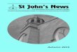 St John’s NewsAutumn 2015 3 Dear members Choice of Sole Nominee for St John’s Now that the elders of both St John’s and St Andrew’s have received the news of the Nominating