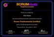 Scrum Fundamentals Certified · Scrum Fundamentals Certified and is hereby designated as an SFC Granted Date : December 2, 2017 602396. Created Date: 12/2/2017 4:25:21 PM 