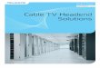 Cable TV Headend Solutions · TELESTE DVX is a complete solution for digital and analogue broadcasting infrastructures for cable operators. The offering includes products for content