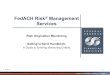 FedACH Risk Management Services• All risk management services are accessed through FedACH Information Services • FedACH Information Services is accessed by logging into FedLine