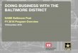 DOING BUSINESS WITH THE BALTIMORE DISTRICT...2018/12/19  · 217 217 217 200 200 200 255 255 255 0 0 0 163 163 163 131 132 122 239 65 53 110 135 120 112 92 56 62 102 130 102 56 48