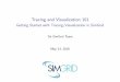 Tracing and Visualization 101 - SimGrid · About this Presentation Presentation Goals and Contents I Tracing SimGrid simulations:registering behavior I Visualization of Results:understanding