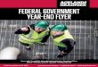 Federal Government Year-End Flyer · 2020-06-20 · Federal Government Year-End Flyer M18™ Force logic™ 600 McM criMper kit Provides fasted crimp time in the industry. Tool records