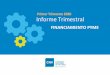 Primer Trimestre 2020 Informe Trimestral · INFORME TRIMESTRAL PYMES CNV – Primer trimestre 2020 2 RESUMEN EJECUTIVO • El financiamiento obtenido por las PyMEs a través del mercado