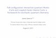 Full configuration interaction quantum Monte Carlo and coupled cluster … · 2013-08-14 · Full configuration interaction quantum Monte Carlo and coupled cluster Monte Carlo: a