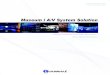 Museum i A/V System Solution · 2015-12-29 · HDMI Cable Specification High Speed HDMI 1.4 Active Optical Cable Small and flexible cable eases to use Easy to Install(Plug and Play)