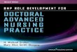 DNP Role Development for Doctoral Advanced Nursing ...lghttp.48653.nexcesscdn.net/80223CF/springer...H. Michael Dreher and Jeannine Uribe Reflective Response— Sheila P. Davis 75