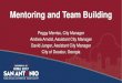 Mentoring and Team Building - icma.org · 2019-11-06 · Mentoring and Team Building Mentoring Mutual relationship Intentional Mentor strives to instill values, knowledge & skills