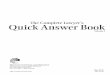 The Complete Lawyer’s Quick Answer Book...Table of Contents 6. My dad was recently diagnosed with [any number of debilitating illnesses Alzheimer’s disease, Parkinson’s disease,