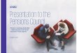 Presentation to the Pensions Council · 3/15/2018  · Presentation to the Pensions Council 15 March 2018 Pension roadmap 2018-2023 ... • Offer existing post 2012 pensioners on