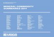 Mineral Commodity Summaries 2014 · 2017-04-25 · Each chapter of the 2014 edition of the U.S. Geological Survey (USGS) Mineral Commodity Summaries (MCS) includes information on