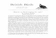 British Bi irds · 2019-11-23 · British Bi Vol. 61 No. II NOVEMBER 1968 Report on bird-ringing for 1967* By Robert Spencer Ringing Officer, B.T.O. As recently as six years ago it