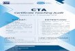 CTA - IAPICTA Certificate Teaching Audit Yogyakarta, 9 - 11 November 2019* SYARAT: Peserta Baru 1. Lulusan S1/ D4 Akuntansi; 2. Saat ini sedang mengajar mata kuliah akuntansi minimal