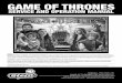 GAME OF THRONES - PrimeTime Amusements · GAME OF THRONES SERVICE AND OPERATION MANUAL Games configured for North America operate on 60 cycle electricity only. These games will not