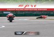 CIRCUIT RACING PROTECTION DEVICES - SPM€¦ · to achieve the Quality Certification UNI EN ISO 9001 and Environmental Certification UNI EN ISO 14001. All SPM ski and motorcycle racing