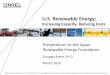 U.S. Renewable Energy€¦ · NREL is a national laboratory of the U.S. Department of Energy, Office of Energy Efficiency and Renewable Energy, operated by the Alliance for Sustainable
